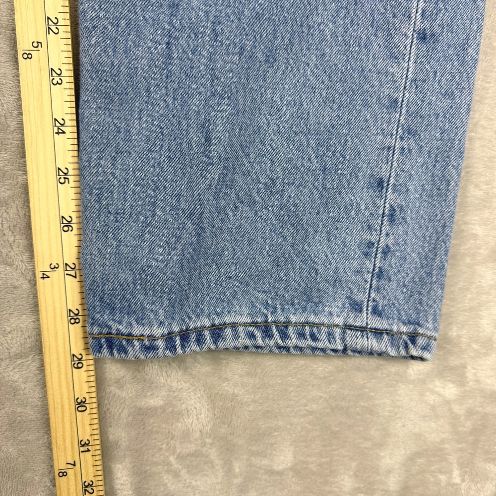 Levi's 501 Jeans Mens 38x30 (Fits 36x29) Light Wash Button Fly 2002 Y2K - Picture 12 of 16